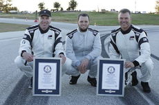 It's official! A new Guinness World Records title for the greatest distance vehicle drift in 8 hours was set at the Greer BMW Performance Center.
 
 