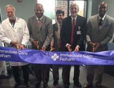 An Immediate Care Center begins treating patients Monday at 3611 Pelham Road, adjacent to Bi-Lo. The ribbon cutting was held Wednesday,
 
 
 
 