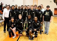 The Greer Junior High boys team is the 2013-2014 Greenville County basketball champions. 