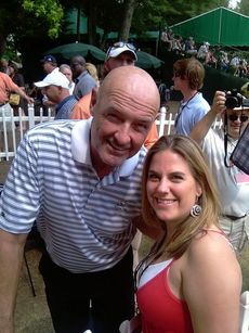 Terry O’Quinn will be back at the BMW Charity this year. He took time to speak to many fans, including Greer's Lindsay Stevens in the photo above.