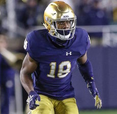 Former Greer High School standout Troy Pride Jr. is working his way into earning playing time with Notre Dame.
 