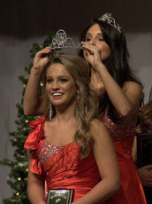 Katelyn Wade is crowned Miss Greer High School.