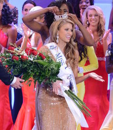 Rachel Wyatt, Miss Clemson, was crowned Miss South Carolina Saturday.
 