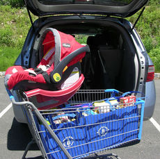 Keeping infants safe in the shopping cart