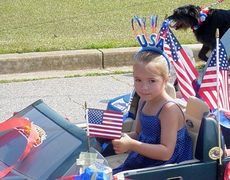 Children express their patriotism in the annual July 4 Kids Parade in Greer.
 
 