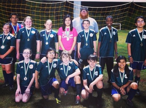 The Under 12 Cosmos, coached by Corey MacLeod, won the Foothills Soccer Club of Greer championship Thursday night. The Cosmos'  championship roster accompanies the story.