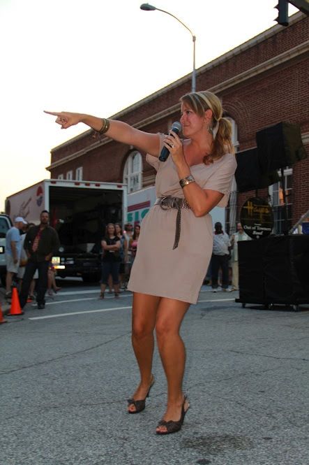 Lauren McCall took to Trade Street last week to perform at Greer Idol. She was eliminated with her husband, Jeremy, when their votes didn't tally high enough to advance.