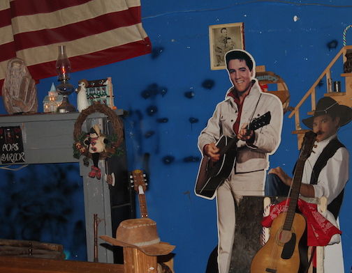 Elvis, among hundreds of memorabilia being sold at the Greer Opry House, will be leaving the building for the final time by the end of May.