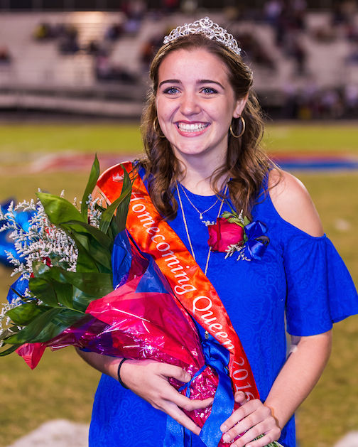 Anne Hunter Cox is the 2016 Riverside Homecoming Queen
 
 