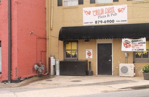 There is no easement to allow for routine deliveries at Wild Ace Pizza and Pub.