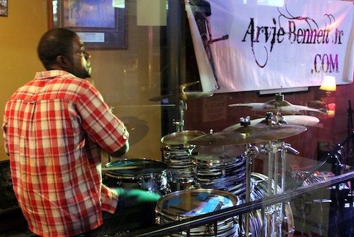 Jerry Whitten is the drummer for the Arvie Jr. Band.