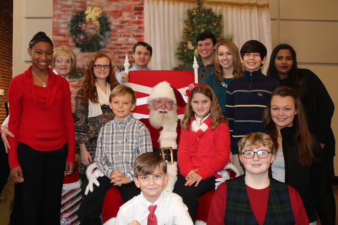 Students of piano instructor Kay Young will perform Christmas carols.
 