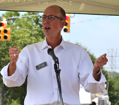 Tim Lowe, president of Lowes Foods, told the gathering at the groundbreaking, that his company represents the same family values he has found in Greer.
 