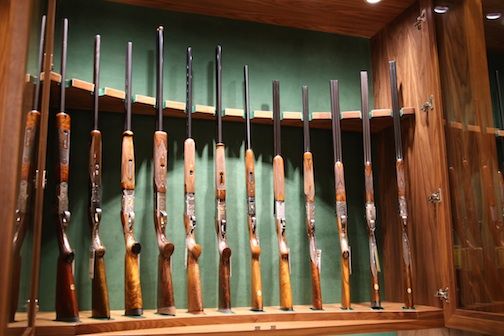 The Gun Library features museum-quality antique and collectible firearms for sale. The store conducts background checks and issues permits for weapons to be purchased.
 