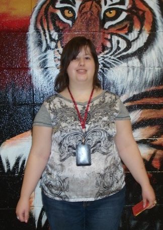 Amber Howard of Blue Ridge High School has been selected he Tiger of the Month for September.
