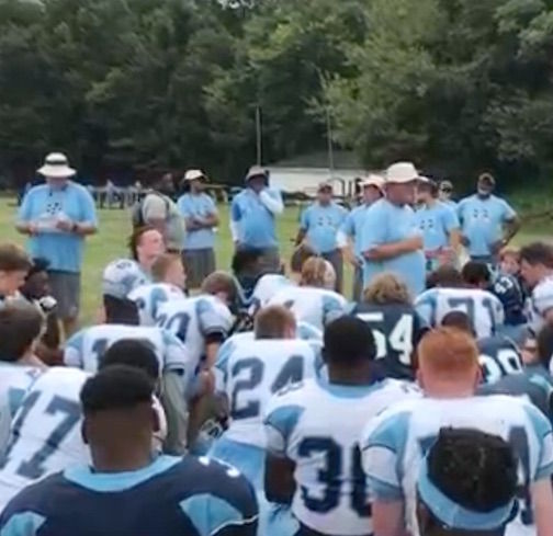 Dorman practiced with the Carolina Panthers at Wofford College Thursday.
 