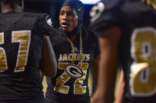 Dre Williams all but possessed Greer's gold chain during the Upper State Championship Game victory.
 