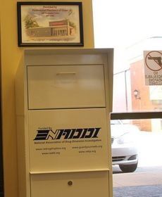 This drug locker, located in the lobby of the Greer Police Department at 102 S. Main Street, makes it easier and more convenient for the disposal of unwanted drugs.
 