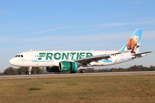 Frontier Airlines’ service to Las Vegas and Orlando returns and service to Denver doubles to four times a week starting Friday.
 