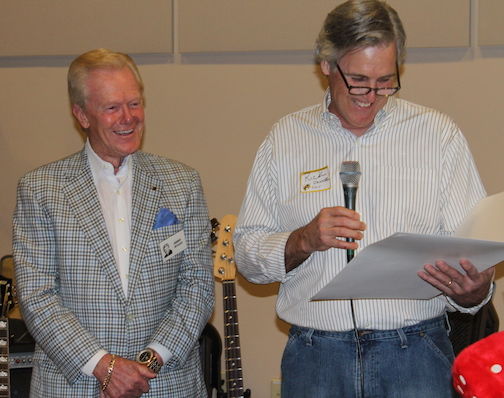 Jim Benson's 80th birthday will be celebrated Saturday at the Benson OctoberFAST. Greer Mayor Rick Danner presented a proclamation to Benson in this archived photo.
 
 