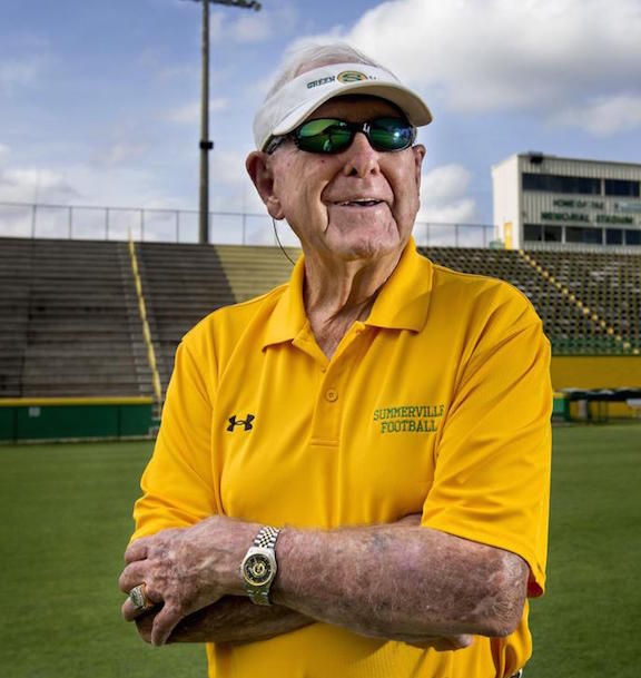 John McKissick's 621 victories at South Carolina’s Summerville High School made him the nation’s winningest football coach at any level.
 
 