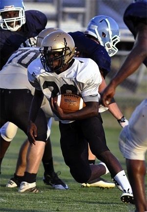 Quez Nesbitt gained over 2,000 yards rushing and scored 34 touchdowns this year. He is a junior and will play his final season at Greer High next year.
