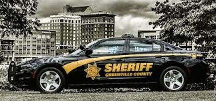 Note the markings on Greenville County Sheriff's Office vehicles.
 