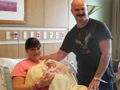 Cindy and John McCall waited 12 years for their third child. Lauren Marie McCall made it a memorable occasion with her birth on Leap Day at Greer Memorial Hospital.