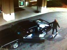 The two subjects left in this black Camaro. Call the Greer Police Department at 864-848-5353 or 864-848-2151.