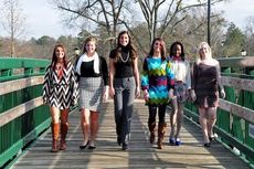 This year’s Miss Spartanburg Methodist College contestants are Jordan Garner (Woodruff), Hope Sams (Columbus, N.C.), Takerra Mills (Spartanburg), Bonnie Walls (Piedmont), Lindsey Hoffman (Spartanburg) and Alyssa Sherrill (Duncan).