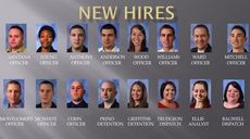 2012 Greer Police Department new hires.