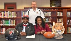 Jamarius Q. Earle of Blue Ridge High School signed a football grant-in-aid to attend Newberry College. His mother, Nina, also attended the signing. Blue Ridge head football coach Shane Clark also attended.
 
 