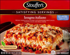 Nestlé Prepared Foods Company, a Gaffney establishment, is recalling approximately 16,890 pounds of Stouffer's lasagna frozen entrées that may instead contain stuffed peppers, the U.S. Department of Agriculture's Food Safety and Inspection Service (FSIS) announced today.