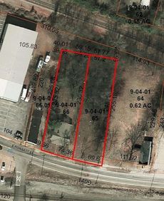 A site map shows the land up for purchase behind the Greer Soup Kitchen.
 