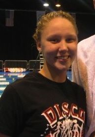 Haley Lips, who signed to swim with Indiana University, competed in her first U.S. Olympic Trials last week.