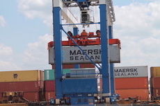 The Inland Port's volumes since July are nearly 16 percent higher than the same period last year.
 