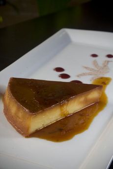 The desserts are delectable. This flan is perfectly produced to be the fitting finale on the dining experience at Rivera's.
