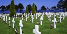 The Normandy American Cemetery and Memorial is a World War II cemetery and memorial in Colleville-sur-Mer, Normandy, France, that honors American troops who died in Europe during World War II.
 
 