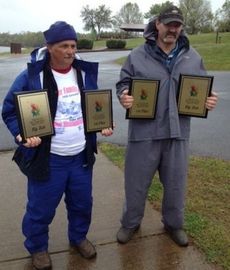 Gregg Perry and Thomas Lysyczn earned $1,800 combined for winning the Greer CPW Family Fest fishing tournament and catching the biggest fish.
 