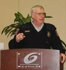 Greer Police Chief Dan Reynolds voiced his concern for structurally-deficient bridges that may not able to support emergency vehicles.