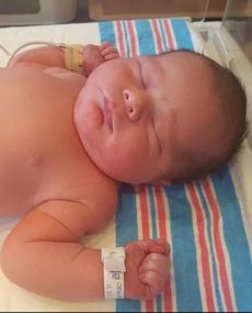 Colt Reid Hudson was born at 2:23 a.m. to become Greenville County’s first baby for 2018.
 