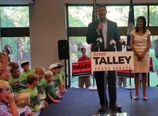 Gov. Haley endorses Scott Talley for Senate District 12 at rally at Duncan's AFL