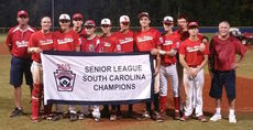 The 2015 Blue Ridge Senior League team won the state championship on Monday in Summerville with an unbeaten record.
 
 