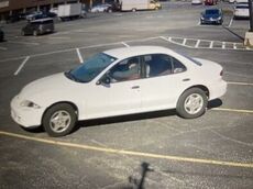 Greenville County Sheriff's Office investigators are asking for the public's help locating a white Chevrolet Cavalier with a broken, driver’s-side turn signal. The vehicle was reportedly used in a bank robbery on Wade Hampton Blvd.
 
 