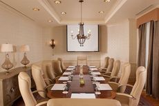 The all-new board room allows for more conference meetings.
 