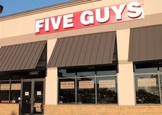 Five Guys opens Monday at Suber Commons at 1488 Suite A on Wade Hampton Blvd.
 