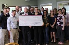 Greer Relief staff received a $1,000 donation from the Leadership in Greer Class XXXIV and its  