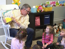 Jeff Randolph, of Randolph Group and developer of O'Neal Village, had children participating in his Dr. Seuss story.
 
 