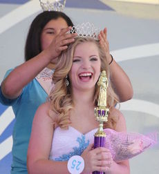 Katelyn Larke is crowned Miss Greater Greer Princess in the 14-16 age group.
 