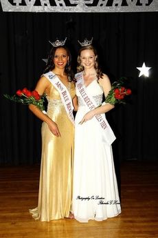 Whittany Evans, left, and Caroline Cavendish were crowned 2013 Miss Blue Ridge Foothills and BR Foothills Teen respectively. They will compete in the Miss South Carolina and Miss South Carolina Teen pageant in Columbia in July.